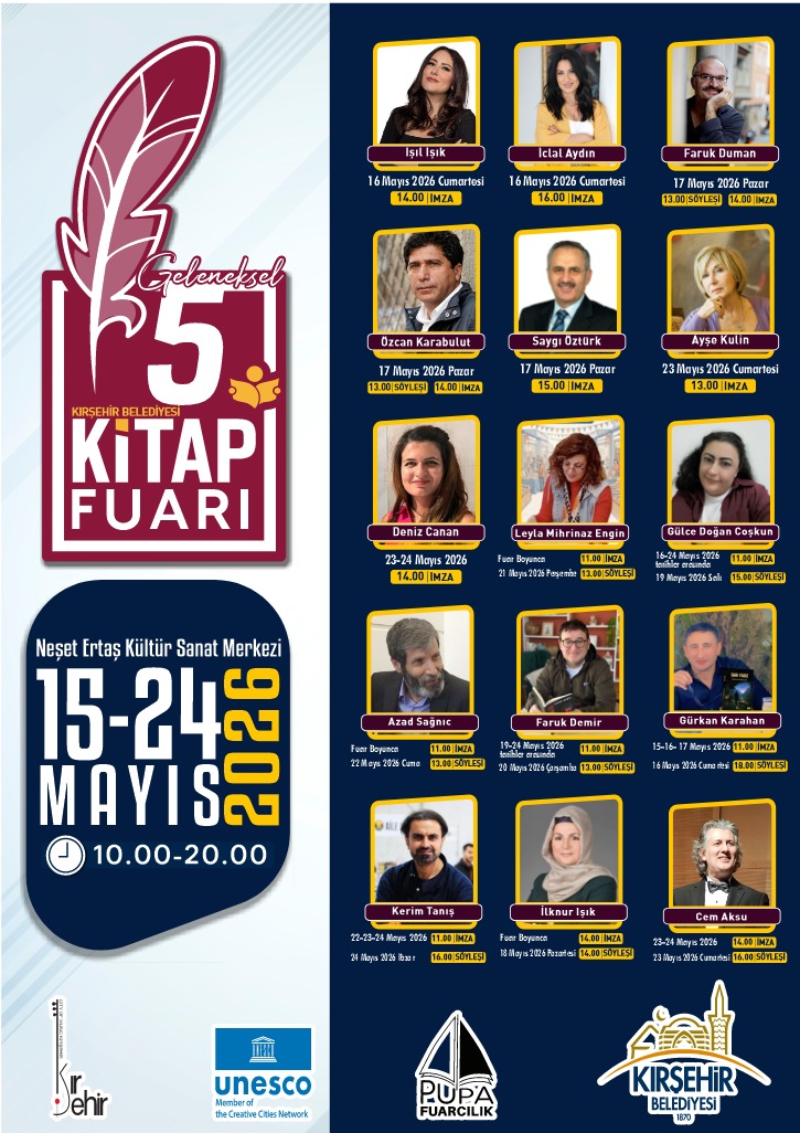 Kırşehir 5. Kitap Fuarı Başlıyor